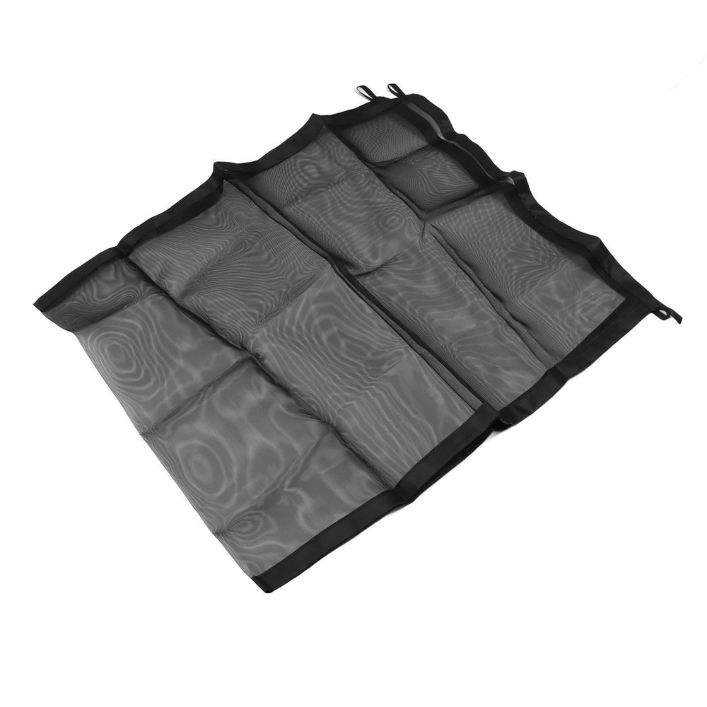 Foldable Pet Mesh Gate for Cats and Dogs, Black