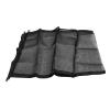 Foldable Pet Mesh Gate for Cats and Dogs, Black view 3