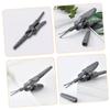 Stainless Steel Eyebrow Scissors for Precise Trimming and Safe Beard Grooming view 4