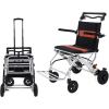 QJWM Portable Folding Travel Wheelchair with Handbrake view 1