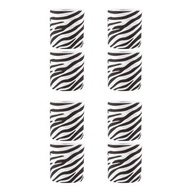 4-Ply Zebra-Textured Toilet Paper, Virgin Wood Pulp