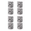 4-Ply Zebra-Textured Toilet Paper, Virgin Wood Pulp view 1