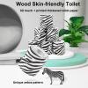4-Ply Zebra-Textured Toilet Paper, Virgin Wood Pulp view 2