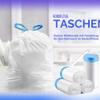 AOSULI 25L White Drawstring Trash Bags, 40 Count view 4