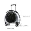 PJDDP Pet Carrier Trolley, Gold view 2