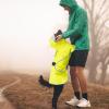 Reflective Waterproof Dog Raincoat with Hood and Leash Hole view 3