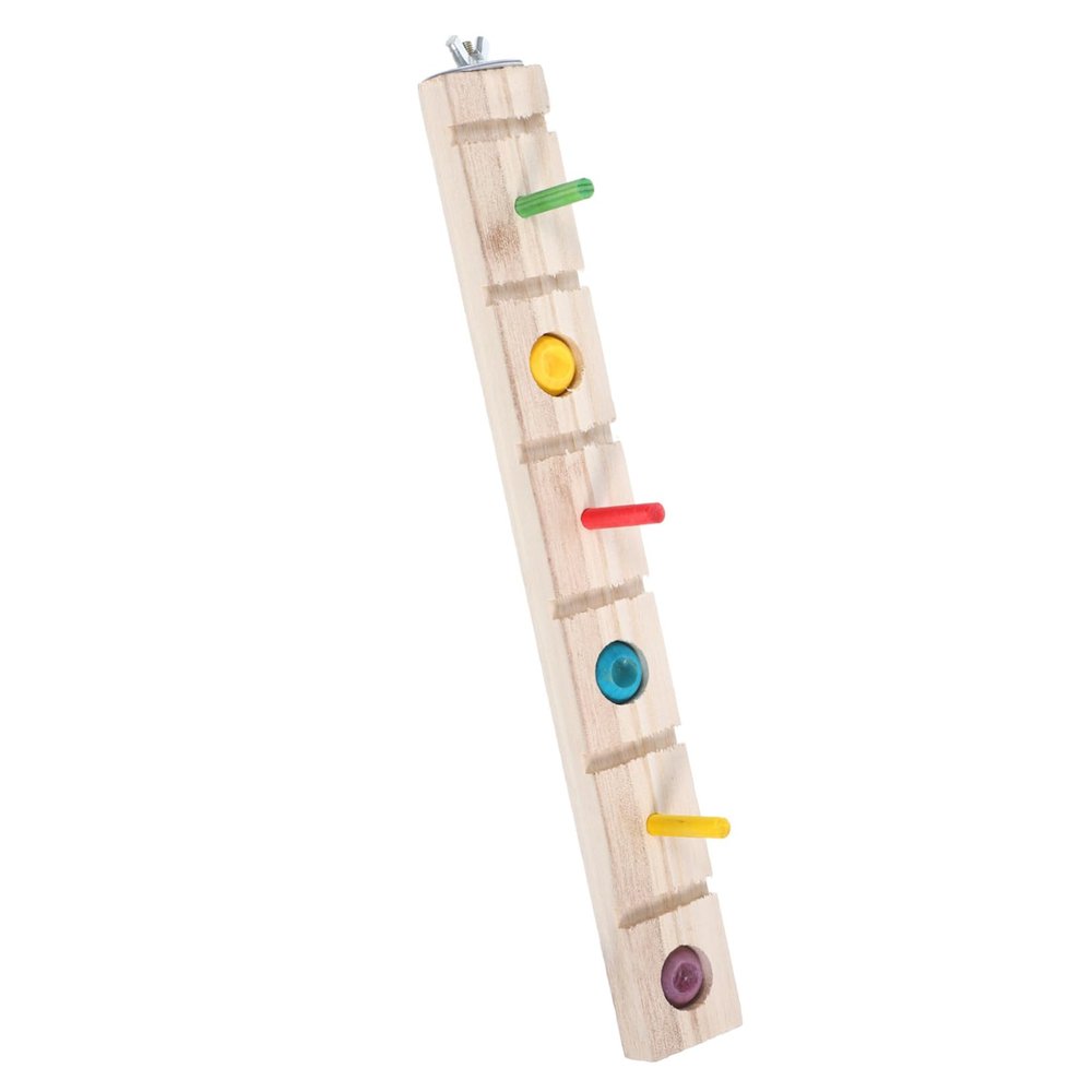 COLLBATH Wooden Bird Cage Perch for Parakeets and Parrots