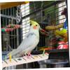 COLLBATH Wooden Bird Cage Perch for Parakeets and Parrots view 3