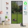 Cat Screen Door for 85 x 200 cm Door Opening, Thickened Scratch-Resistant Pet Mesh with Zipper, 100 x 200 cm view 2