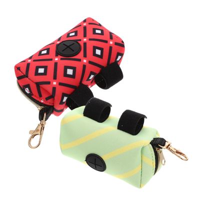 Milisten Portable Hands-Free Dog Waste Bag Holder, Polyester, 2-Pack