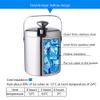 GAOUSD Stainless Steel Ice Bucket with Ice Tray and Tongs, 1.3 L view 4