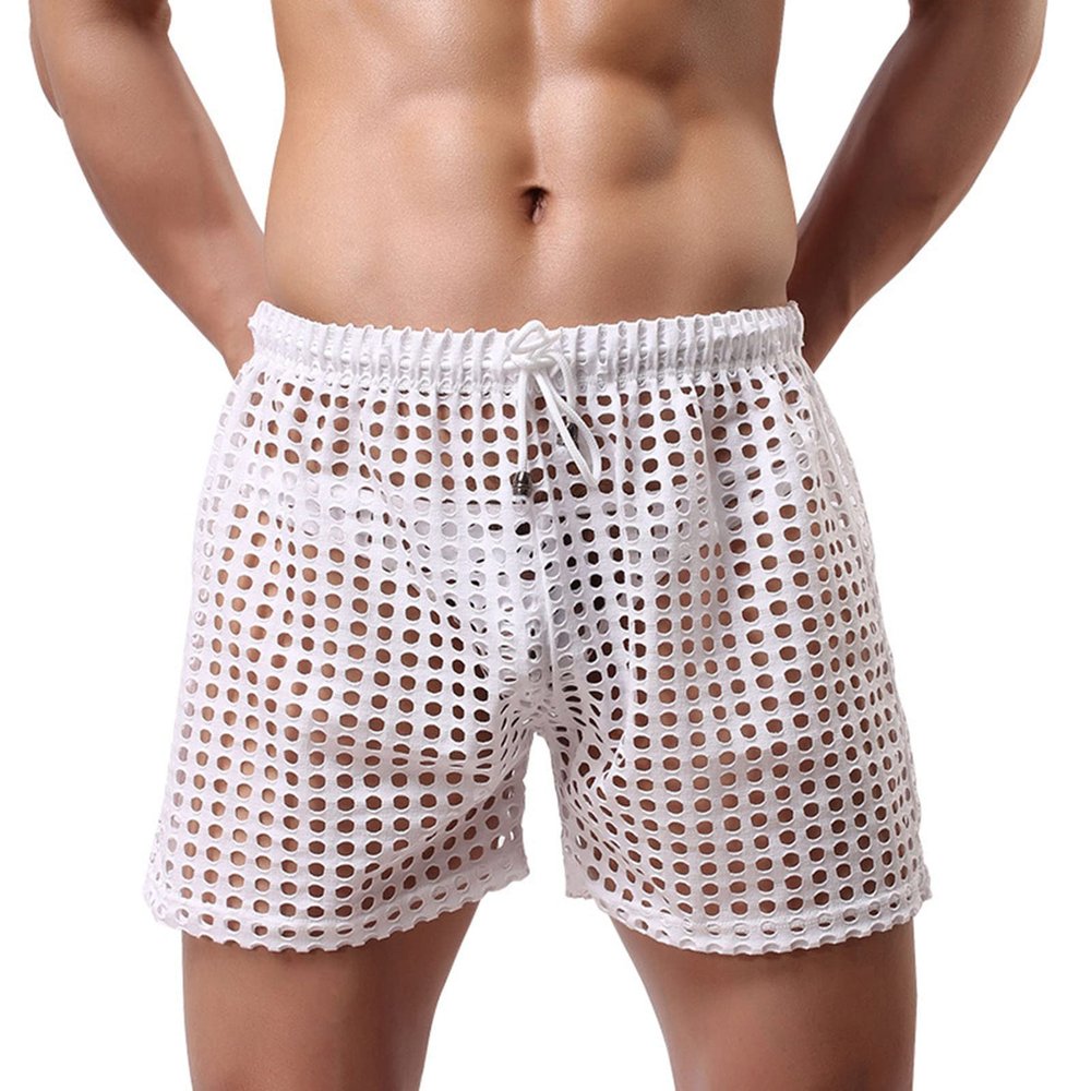 Caxndycing Men's Mesh Boxers