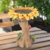 Sunflower Birdbath, Sunflower Bird Feeder, Wild Bird Watcher view 3