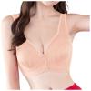 Women's Sexy Lace Front-Button Shaping-Cup Shoulder-Strap Large-Size Underwire Bra Uncomfortable102 view 2