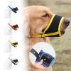 Nylon Muzzle for Dogs, Adjustable Loop, Breathable, Secure Fit for Small to Medium Dogs view 3