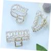 FRCOLOR 9-Piece Pearl Hair Clips for Women view 3
