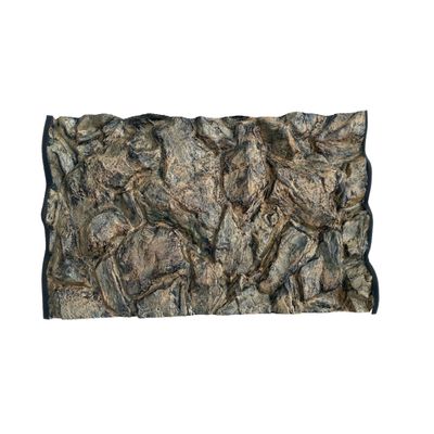 PLASTIKO 3D Aquarium Background 150 x 60 cm, Yellow Stone Pattern