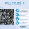 PLASTIKO 3D Aquarium Background 150 x 60 cm, Yellow Stone Pattern view 2