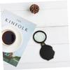 HAPINARY 3-Pack Foldable Small Magnifying Glasses with Leather Case, Portable Loupes for Reading and Stamp Collecting view 4
