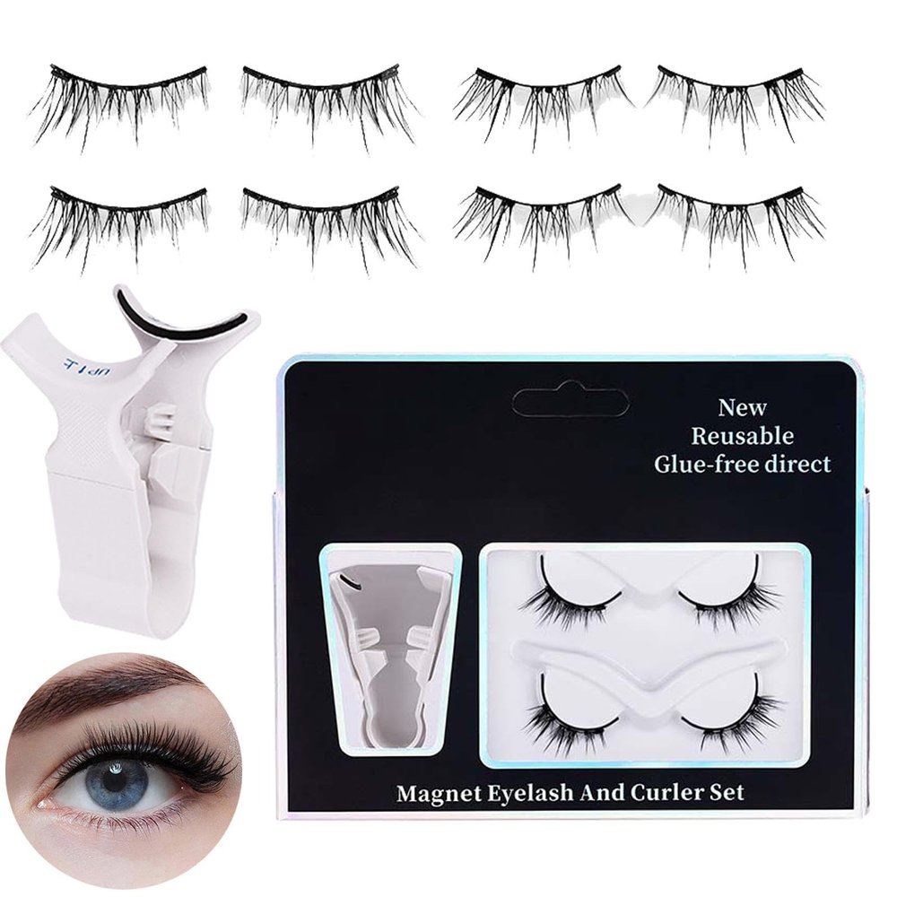 Reusable 3D Magnetic Long-Lasting Eyelashes