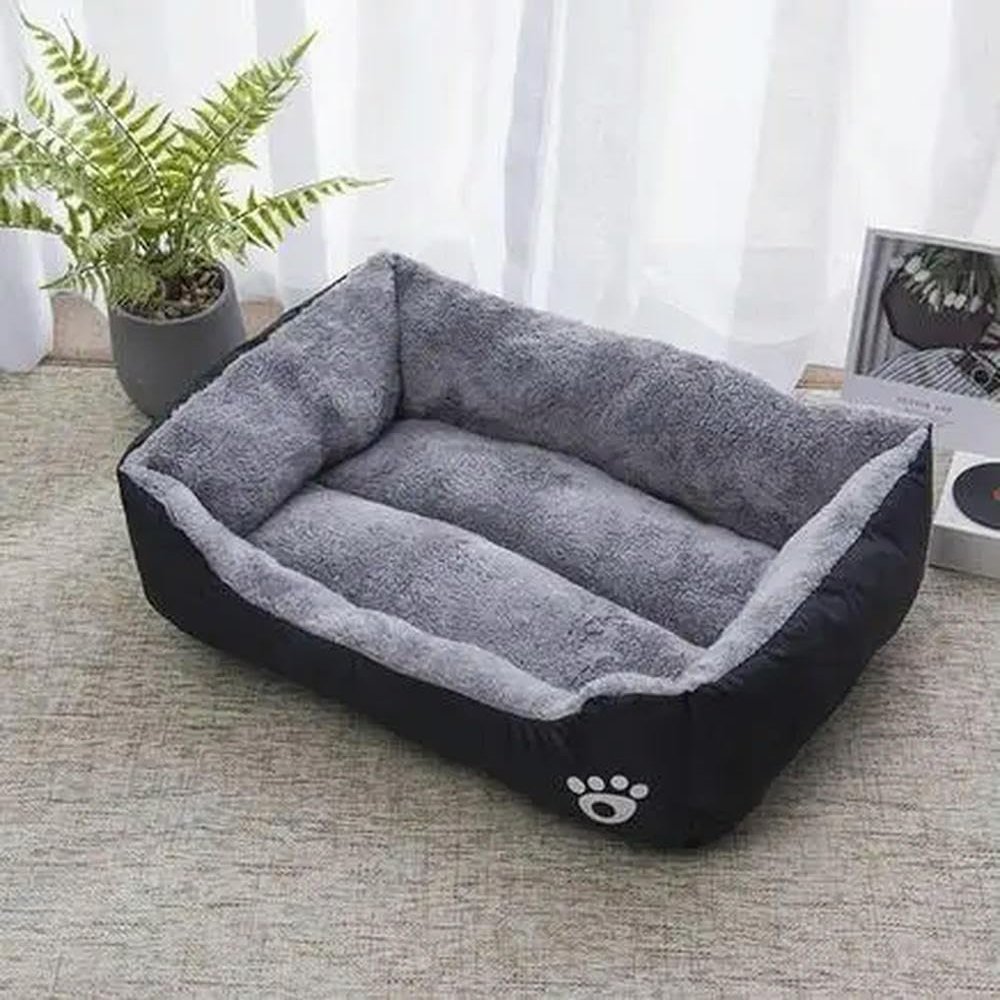 TPIONEER Washable Plush Dog Bed for Small, Medium, and Large Dogs