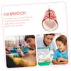 BESPORTBLE Hamster Bridge Warm Hanging Nest Made of Linen, Plush and Sponge, Soft, Compact and Lightweight for Small Pets view 4