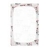 Unisex Fitted Crib Sheet for Boys and Girls, Soft Crib Mattress Sheet, 39.0 x 27.0 in, Panda with Valentine’s Day Heart and Pink Bow view 2