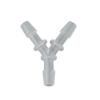 Silicone Breast Pump Tubing Adapter, Y-Shaped Hose Connector view 1
