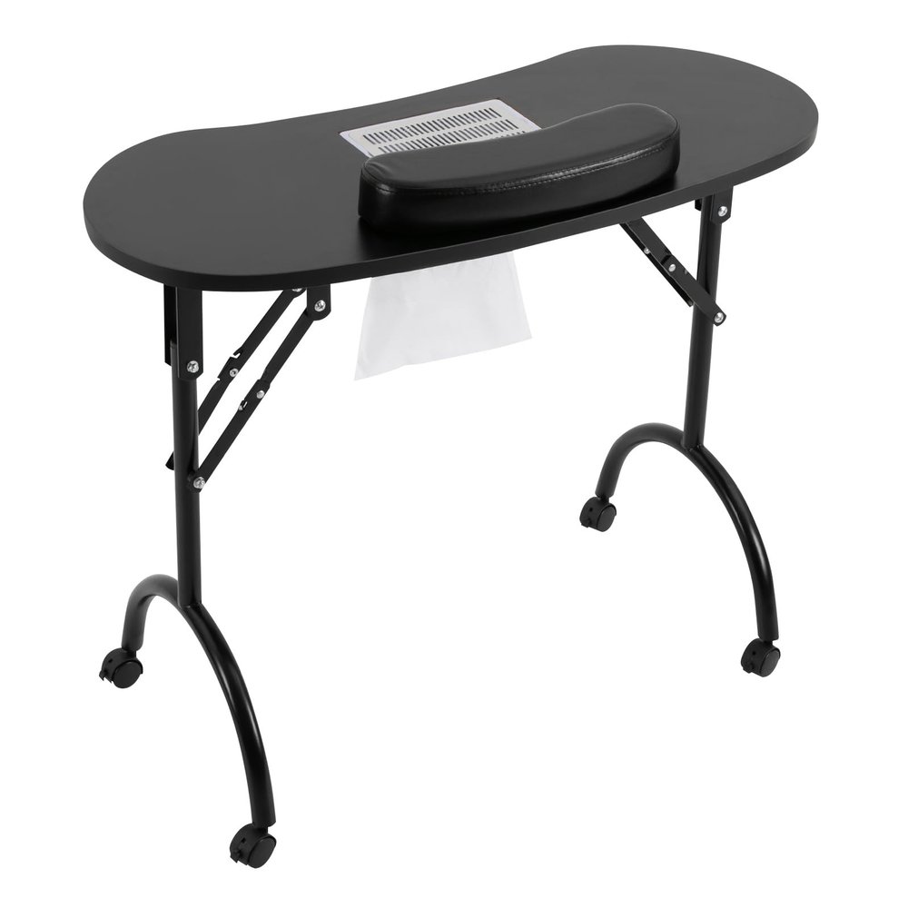 Susoso Folding Manicure Table with Nail Dust Collector