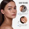 Reusable Soft Silicone Earplugs for Sleep, Focus, Travel or Concerts, XS/S/M/L, Black view 3