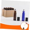 PLAFOPE 24-Pack 5 mL Blue Glass Roller Bottles with Stainless Steel Roller Balls view 2
