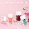 Light Water Lip Glaze, Transparent Fine Glitter, 3 ml, B view 4