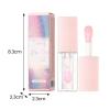 Color-Changing Lip Glow Oil, Moisturizing Glitter Lip Gloss, Green view 3
