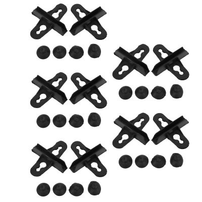 Akozon 10-Pack Aquarium Plastic Suction Cup Clips
