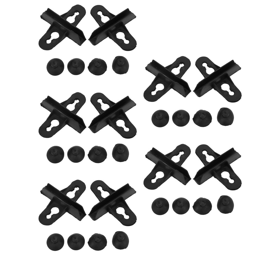 Akozon 10-Pack Aquarium Plastic Suction Cup Clips