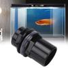 Akozon 5-Piece PVC Aquarium Straight Pipe Connector Set (40 mm) view 1
