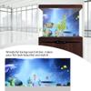 Akozon Waterproof Aquarium Background Sticker view 2