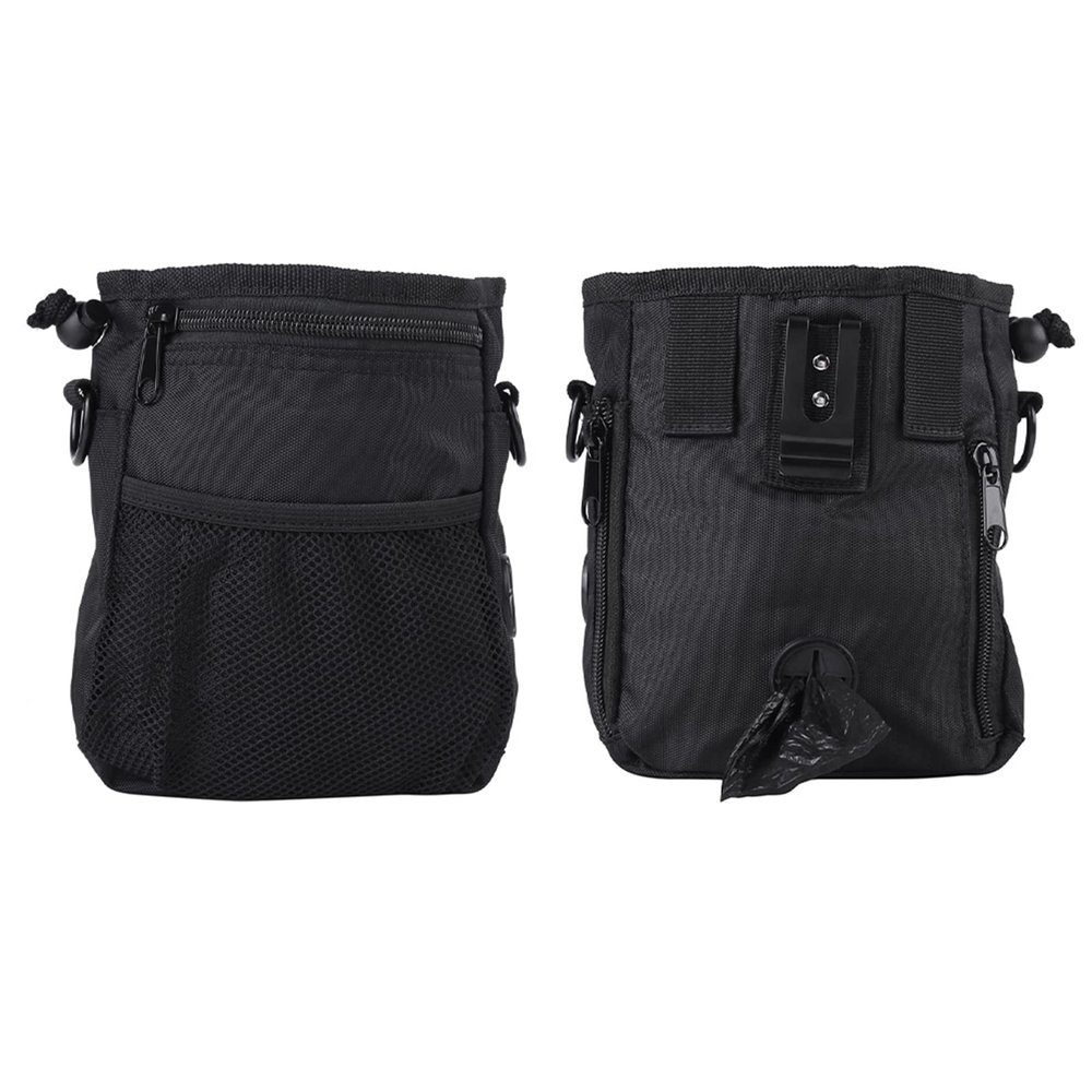 Akozon Dog Treat Bag for Training and Walks