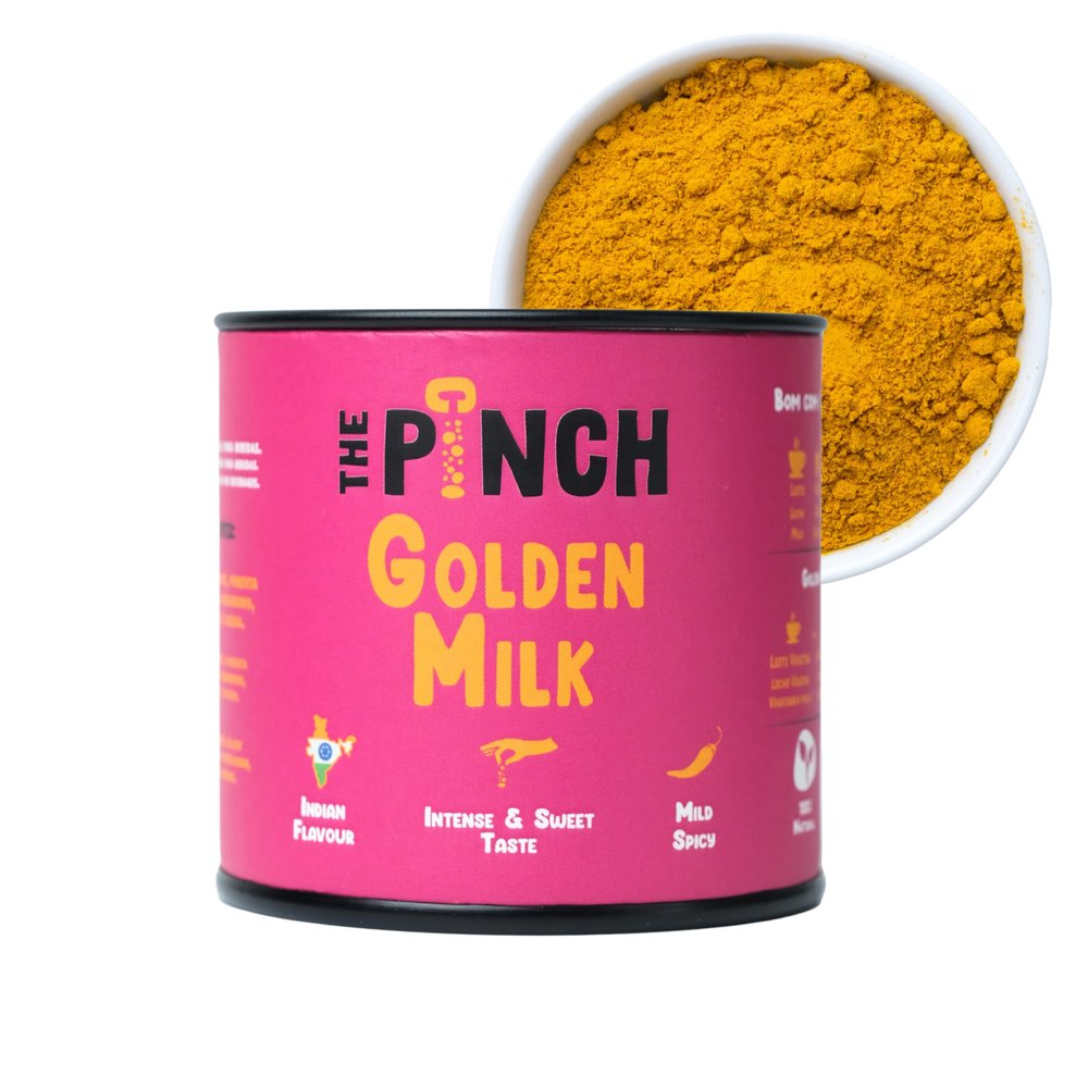 THE PINCH Golden Milk Ayurvedic Turmeric Blend, Salt-Free, 45 g