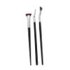 Eyelash Fan Brushes, 1 Set, Black Synthetic Fibers view 1