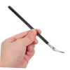 Eyelash Fan Brushes, 1 Set, Black Synthetic Fibers view 3