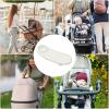 Stroller Snack Tray with Adjustable Cup Holder view 4