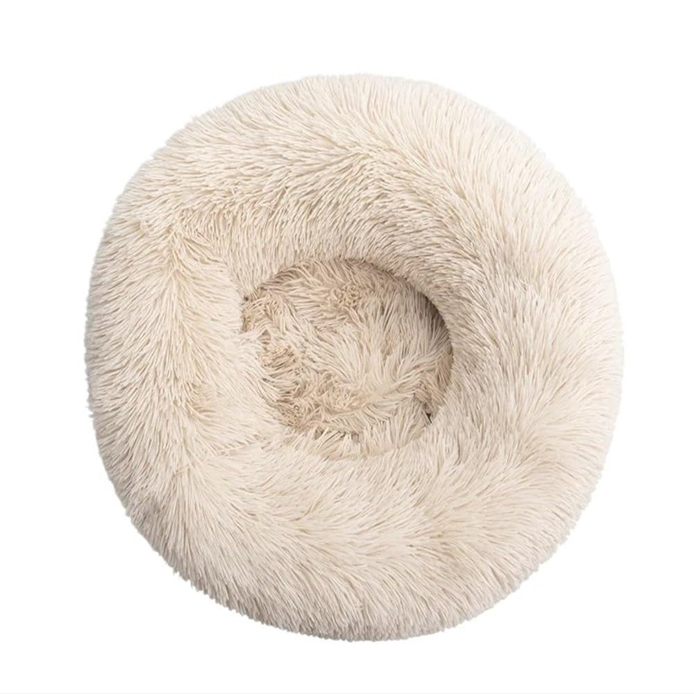 TMAOZW Round Plush Pet Bed