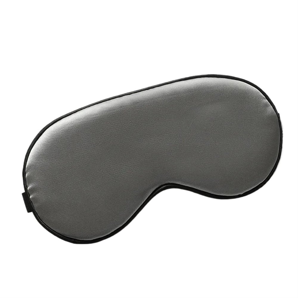 XIUsheUA Women's Faux Silk Sleep Mask, Gray