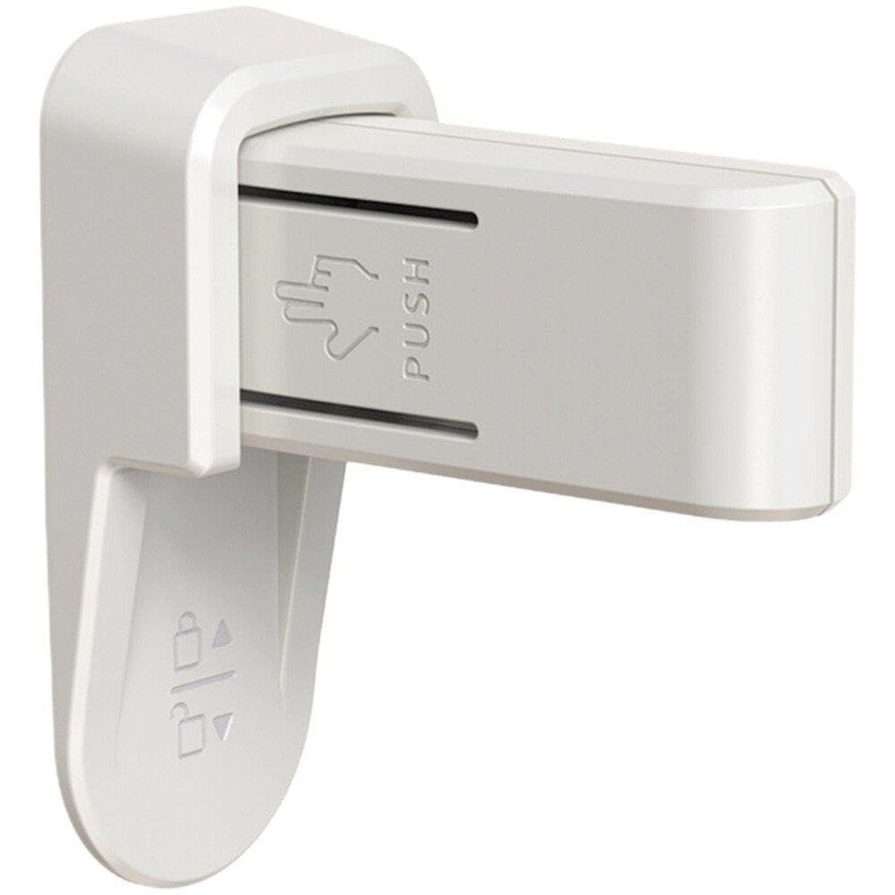 Childproof Door Lever Lock, Self-Adhesive Baby and Pet Safety Latch