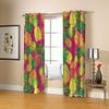 GOKSEL Pineapple Blackout Curtains, 2-Pack, 110 W x 215 H cm view 3