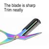 Eyebrow Trimming Scissors with Comb, 1 Piece - 02# view 4