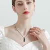 Heart-to-Heart Ashes Urn Necklace, Stainless Steel view 4