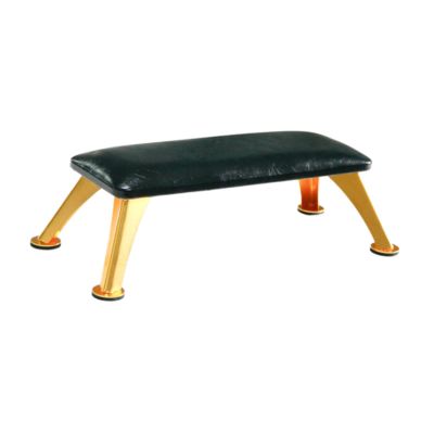Oshhni Nail Armrest, Manicure Hand Cushion, Black with Gold Legs