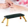 Oshhni Nail Armrest, Manicure Hand Cushion, Black with Gold Legs view 4